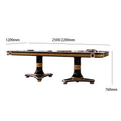 Classic Solid Wood Dining Table – Elegance Meets Function for Dining Rooms,EKAR FURNITURE CO.,LTD,Classic Solid Wood Dining Table – Elegance Meets Function for Dining Rooms,foshan furniture factory,custom Furniture factory,china furniture factory