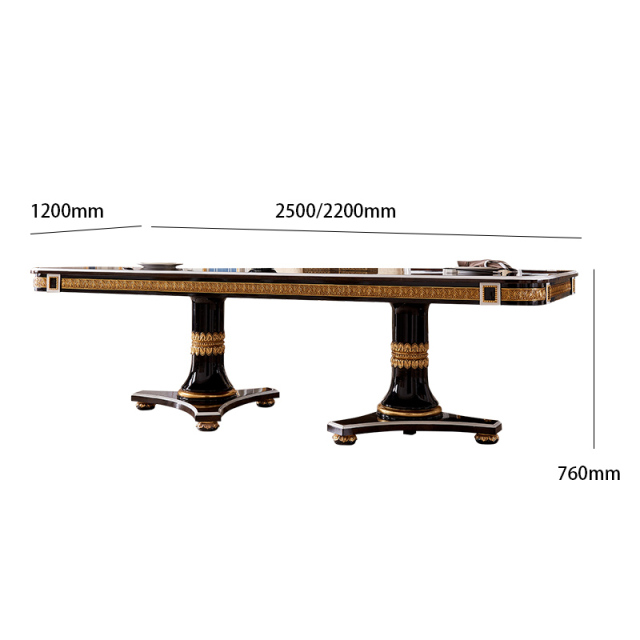 Classic Solid Wood Dining Table – Elegance Meets Function for Dining Rooms,EKAR FURNITURE CO.,LTD,Classic Solid Wood Dining Table – Elegance Meets Function for Dining Rooms,foshan furniture factory,custom Furniture factory,china furniture factory
