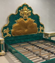,MY SHOP,Classic Carved Wood Bed – Elegance and Comfort for Luxurious Bedrooms,foshan furniture factory,custom Furniture factory,china furniture factory