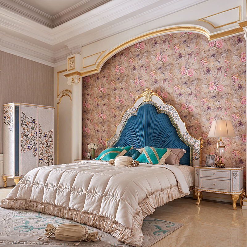 Classic bedroom furniture bed set finely carved,EKAR FURNITURE CO.,LTD,Classic bedroom furniture bed set finely carved,foshan furniture factory,custom Furniture factory,china furniture factory