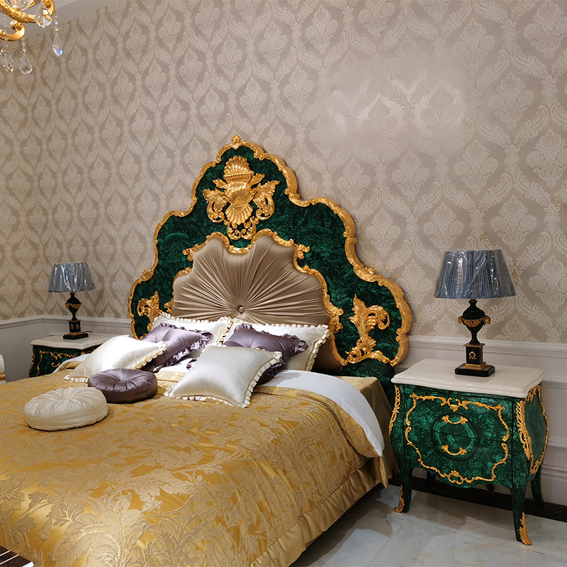 Classic Carved Wood Bed – Elegance and Comfort for Luxurious Bedrooms,EKAR FURNITURE CO.,LTD,Classic Carved Wood Bed – Elegance and Comfort for Luxurious Bedrooms,foshan furniture factory,custom Furniture factory,china furniture factory