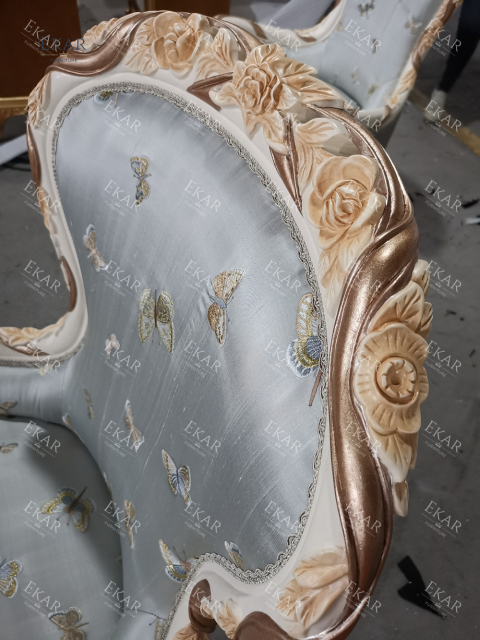 ,MY SHOP,Elegant French Armchair Set – Luxurious Comfort with Timeless Design Elements,foshan furniture factory,custom Furniture factory,china furniture factory