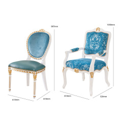 ,MY SHOP,Classic carved solid wood dining chairs with armrests reflect the elegance of the dining space,foshan furniture factory,custom Furniture factory,china furniture factory