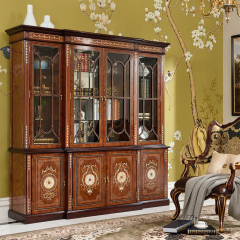 ,MY SHOP,Classic Wood Glass Bookcase – Elegance Meets Function in Office Storage,foshan furniture factory,custom Furniture factory,china furniture factory