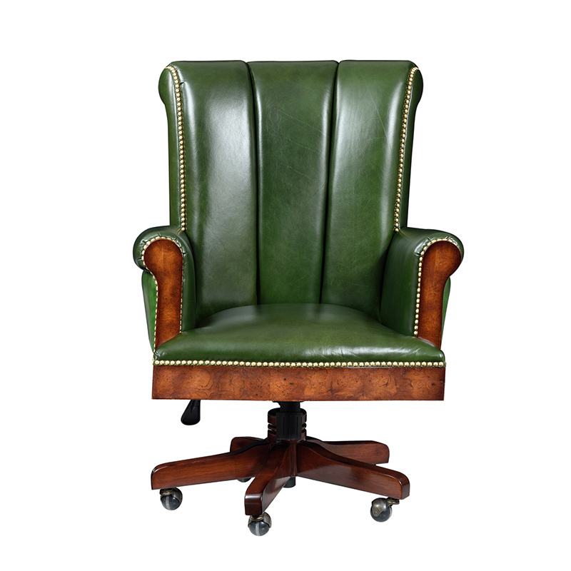 Vintage Leather Swivel Office Chair – Timeless Elegance Meets Modern Functionality,EKAR FURNITURE CO.,LTD,Vintage Leather Swivel Office Chair – Timeless Elegance Meets Modern Functionality,foshan furniture factory,custom Furniture factory,china furniture factory