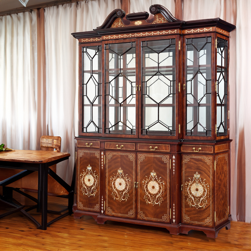 Classic Glass Display Cabinet – Timeless Storage with Elegant Wood Detailing,EKAR FURNITURE CO.,LTD,Classic Glass Display Cabinet – Timeless Storage with Elegant Wood Detailing,foshan furniture factory,custom Furniture factory,china furniture factory