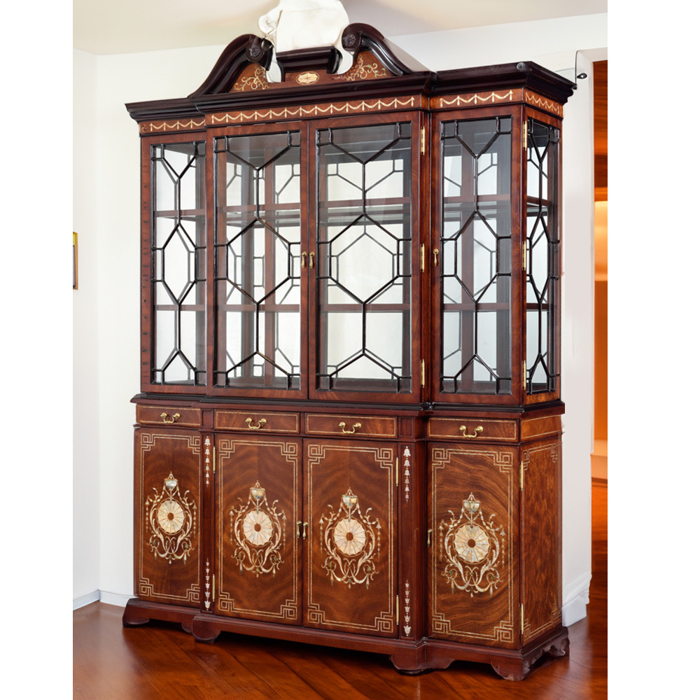 Classic Glass Display Cabinet – Timeless Storage with Elegant Wood Detailing,EKAR FURNITURE CO.,LTD,Classic Glass Display Cabinet – Timeless Storage with Elegant Wood Detailing,foshan furniture factory,custom Furniture factory,china furniture factory
