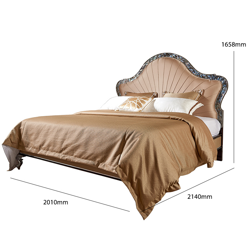 Classic Arched Wood Bed – Elegance with Timeless Design for Your Bedroom,EKAR FURNITURE CO.,LTD,Classic Arched Wood Bed – Elegance with Timeless Design for Your Bedroom,foshan furniture factory,custom Furniture factory,china furniture factory