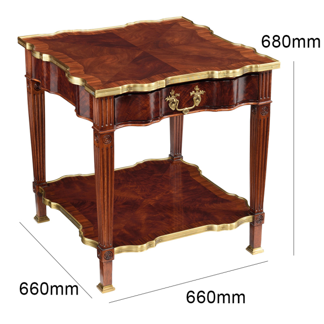 ,MY SHOP,Classic Wooden Side Table – Timeless Elegance for Sophisticated Living Rooms,foshan furniture factory,custom Furniture factory,china furniture factory