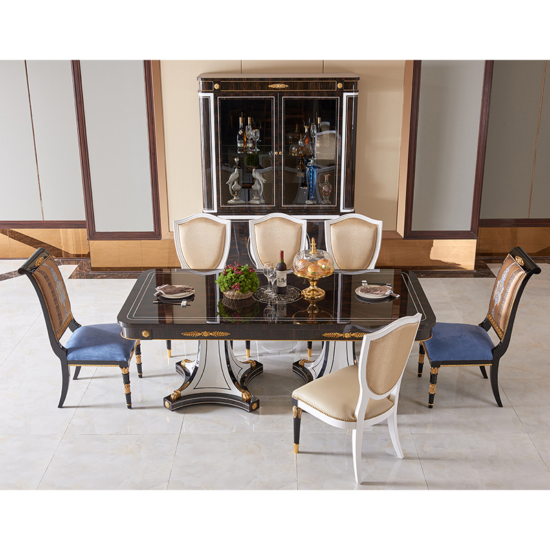 Exquisite wooden dining furniture and chairs are beautiful and durable,EKAR FURNITURE CO.,LTD,Exquisite wooden dining furniture and chairs are beautiful and durable,foshan furniture factory,custom Furniture factory,china furniture factory