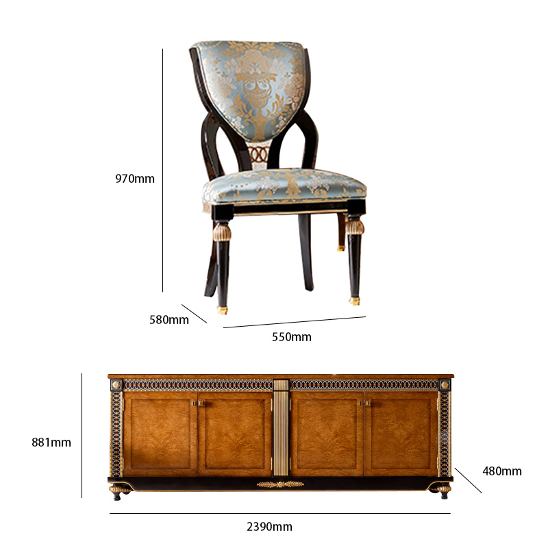 Elegant Classic Round Wood Dining Table,EKAR FURNITURE CO.,LTD,Elegant Classic Round Wood Dining Table,foshan furniture factory,custom Furniture factory,china furniture factory