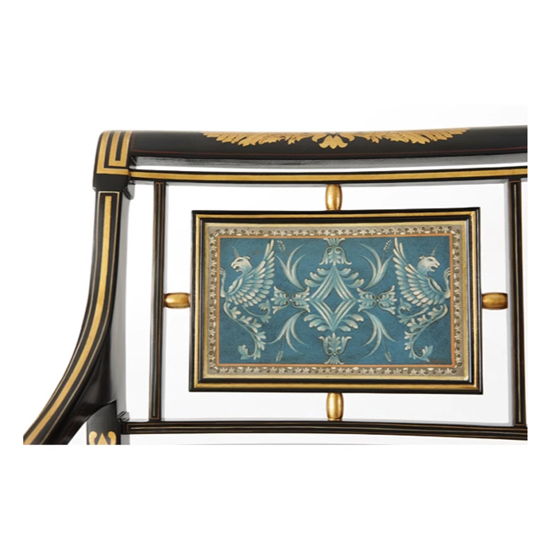 Classic Wood Lounge Chair – Timeless Greek Key Design for Luxurious Living Room Comfort,EKAR FURNITURE CO.,LTD,Classic Wood Lounge Chair – Timeless Greek Key Design for Luxurious Living Room Comfort,foshan furniture factory,custom Furniture factory,china furniture factory