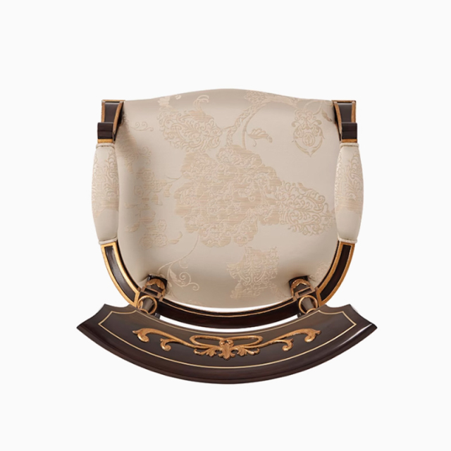 ,MY SHOP,Classic Solid Wood Lounge Chair – Elegant Round Cushion Design for Timeless Living Room Comfort,foshan furniture factory,custom Furniture factory,china furniture factory