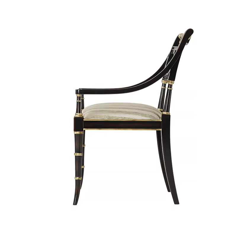 Classic Hollow-Back Wood Armchair – Elegant Design for Luxurious Living Room Comfort,EKAR FURNITURE CO.,LTD,Classic Hollow-Back Wood Armchair – Elegant Design for Luxurious Living Room Comfort,foshan furniture factory,custom Furniture factory,china furniture factory