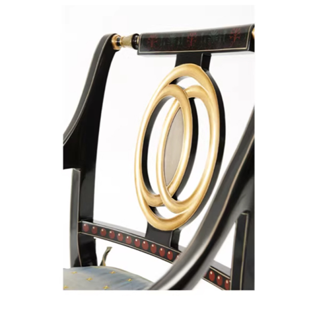 ,MY SHOP,Carved Wood Lounge Chair – Oil Wax Leather Seat for Traditional Living Room Style,foshan furniture factory,custom Furniture factory,china furniture factory