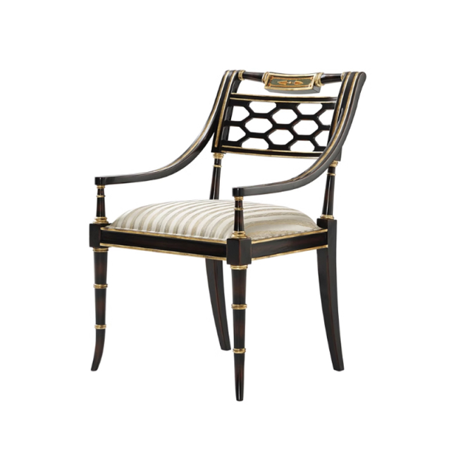 ,MY SHOP,Classic Hollow-Back Wood Armchair – Elegant Design for Luxurious Living Room Comfort,foshan furniture factory,custom Furniture factory,china furniture factory