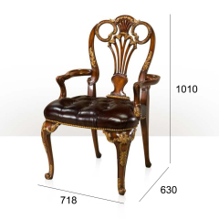 ,MY SHOP,Classic Petal-Back Wood Lounge Chair – Luxurious Design for an Elegant Living Room,foshan furniture factory,custom Furniture factory,china furniture factory