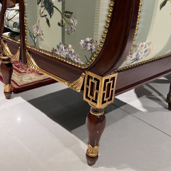 ,MY SHOP,Solid Wood Floral Fabric Chair – Classic Design for Relaxed Living Room Comfort,foshan furniture factory,custom Furniture factory,china furniture factory