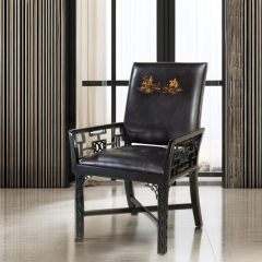 Classic Black Lounge Chair – Traditional Design with Comfortable Seating for Your Living Room,EKAR FURNITURE CO.,LTD,Classic Black Lounge Chair – Traditional Design with Comfortable Seating for Your Living Room,foshan furniture factory,custom Furniture factory,china furniture factory
