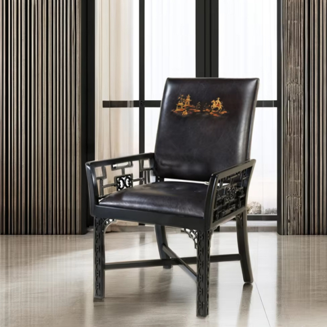 Classic Black Lounge Chair – Traditional Design with Comfortable Seating for Your Living Room,EKAR FURNITURE CO.,LTD,Classic Black Lounge Chair – Traditional Design with Comfortable Seating for Your Living Room,foshan furniture factory,custom Furniture factory,china furniture factory