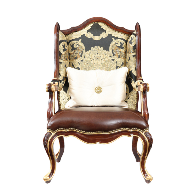 ,MY SHOP,Classic Carved Wood Lounge Chair – Refined Design for Comfortable Living Room Seating,foshan furniture factory,custom Furniture factory,china furniture factory