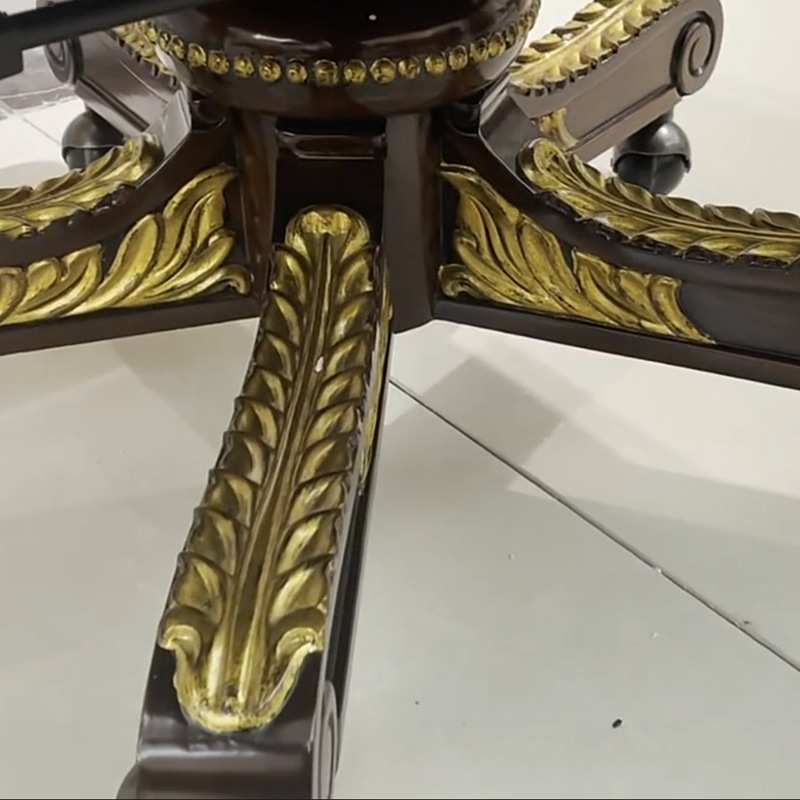 Rotating Solid Wood Office Chair – Traditional Design with Comfortable Cushioned Seat for Home Office,EKAR FURNITURE CO.,LTD,Rotating Solid Wood Office Chair – Traditional Design with Comfortable Cushioned Seat for Home Office,foshan furniture factory,custom Furniture factory,china furniture factory