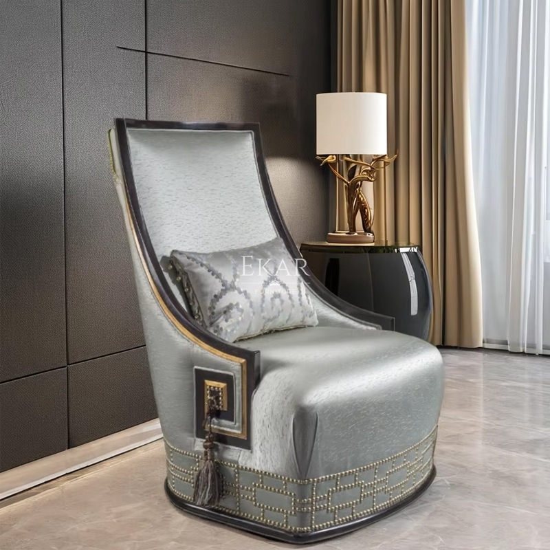 Fabric Upholstered Armless Chair – Solid Wood Design for Comfortable Living Room Seating,EKAR FURNITURE CO.,LTD,Fabric Upholstered Armless Chair – Solid Wood Design for Comfortable Living Room Seating,foshan furniture factory,custom Furniture factory,china furniture factory