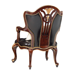 ,MY SHOP,Solid Wood Hollow Carved Chair – Traditional Design for Comfortable Living Room Seating,foshan furniture factory,custom Furniture factory,china furniture factory