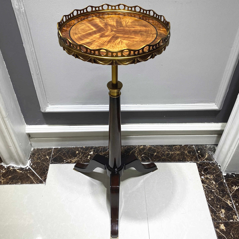 Solid Wood End Table Triangular Metal Legs for a Unique and Stylish Living Room Accent,EKAR FURNITURE CO.,LTD,Solid Wood End Table Triangular Metal Legs for a Unique and Stylish Living Room Accent,foshan furniture factory,custom Furniture factory,china furniture factory