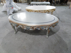 ,MY SHOP,French Style Solid Wood Coffee Table with Hand Carved Details,foshan furniture factory,custom Furniture factory,china furniture factory