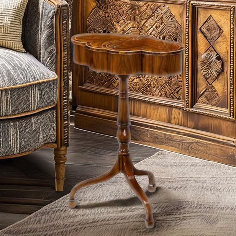 Solid Wood Butterfly Shape End Table – Unique Design for Stylish Living Room Decor,EKAR FURNITURE CO.,LTD,Solid Wood Butterfly Shape End Table – Unique Design for Stylish Living Room Decor,foshan furniture factory,custom Furniture factory,china furniture factory