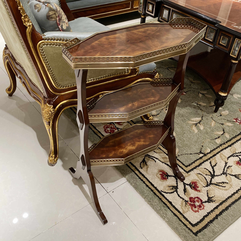 Solid Wood Multi-Layer End Table – Irregular Design for Creative Living Room Accent,EKAR FURNITURE CO.,LTD,Solid Wood Multi-Layer End Table – Irregular Design for Creative Living Room Accent,foshan furniture factory,custom Furniture factory,china furniture factory