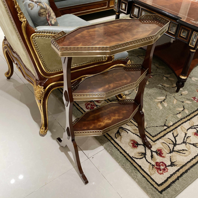 ,MY SHOP,Solid Wood Multi-Layer End Table – Irregular Design for Creative Living Room Accent,foshan furniture factory,custom Furniture factory,china furniture factory