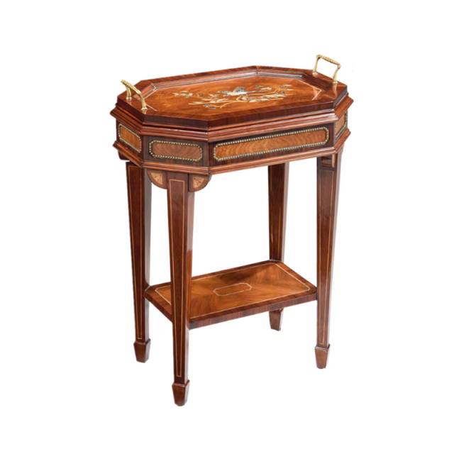 ,MY SHOP,Solid Wood Octagonal End Table – Unique Design for Functional and Stylish Living Room Accent,foshan furniture factory,custom Furniture factory,china furniture factory