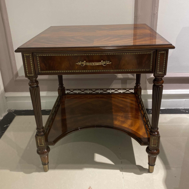 ,MY SHOP,Solid Wood Square End Table – Classic Design for Functional and Stylish Living Room Use,foshan furniture factory,custom Furniture factory,china furniture factory