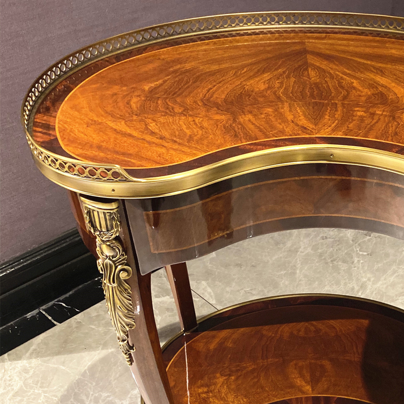 Solid Wood Irregular End Table – Creative Design for a Unique British Classic Living Room Accent,EKAR FURNITURE CO.,LTD,Solid Wood Irregular End Table – Creative Design for a Unique British Classic Living Room Accent,foshan furniture factory,custom Furniture factory,china furniture factory