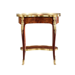 ,MY SHOP,Solid Wood Irregular End Table – Creative Design for a Unique British Classic Living Room Accent,foshan furniture factory,custom Furniture factory,china furniture factory