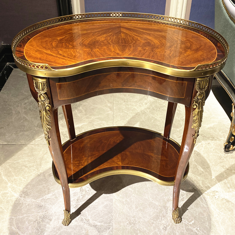 Solid Wood Irregular End Table – Creative Design for a Unique British Classic Living Room Accent,EKAR FURNITURE CO.,LTD,Solid Wood Irregular End Table – Creative Design for a Unique British Classic Living Room Accent,foshan furniture factory,custom Furniture factory,china furniture factory