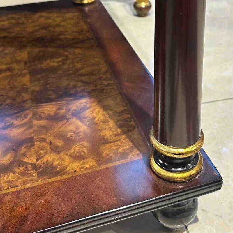 Solid Wood Square End Table – Functional Design with Metal Accents for Stylish Living Rooms,EKAR FURNITURE CO.,LTD,Solid Wood Square End Table – Functional Design with Metal Accents for Stylish Living Rooms,foshan furniture factory,custom Furniture factory,china furniture factory