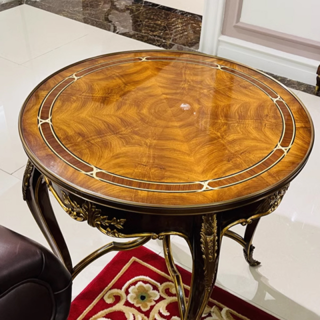 ,MY SHOP,British Classic Solid Wood Round End Table – Functional and Elegant Design for Living Room Decoration,foshan furniture factory,custom Furniture factory,china furniture factory