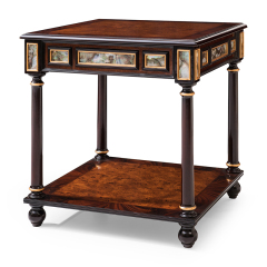 ,MY SHOP,Solid Wood Square End Table – Functional Design with Metal Accents for Stylish Living Rooms,foshan furniture factory,custom Furniture factory,china furniture factory