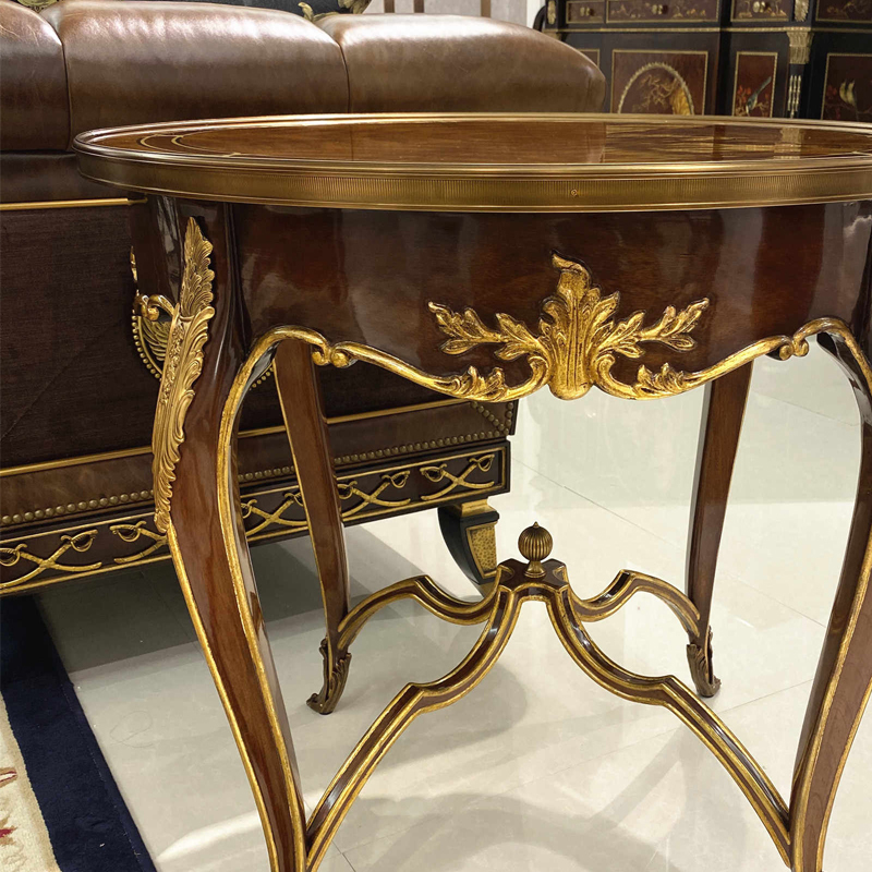 British Classic Solid Wood Round End Table – Functional and Elegant Design for Living Room Decoration,EKAR FURNITURE CO.,LTD,British Classic Solid Wood Round End Table – Functional and Elegant Design for Living Room Decoration,foshan furniture factory,custom Furniture factory,china furniture factory