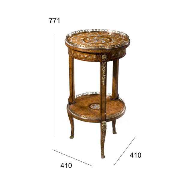 Solid Wood Round End Table – Creative Design with Storage Drawer for Functional Living Room,EKAR FURNITURE CO.,LTD,Solid Wood Round End Table – Creative Design with Storage Drawer for Functional Living Room,foshan furniture factory,custom Furniture factory,china furniture factory