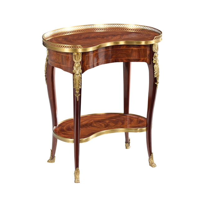 ,MY SHOP,Solid Wood Irregular End Table – Creative Design for a Unique British Classic Living Room Accent,foshan furniture factory,custom Furniture factory,china furniture factory