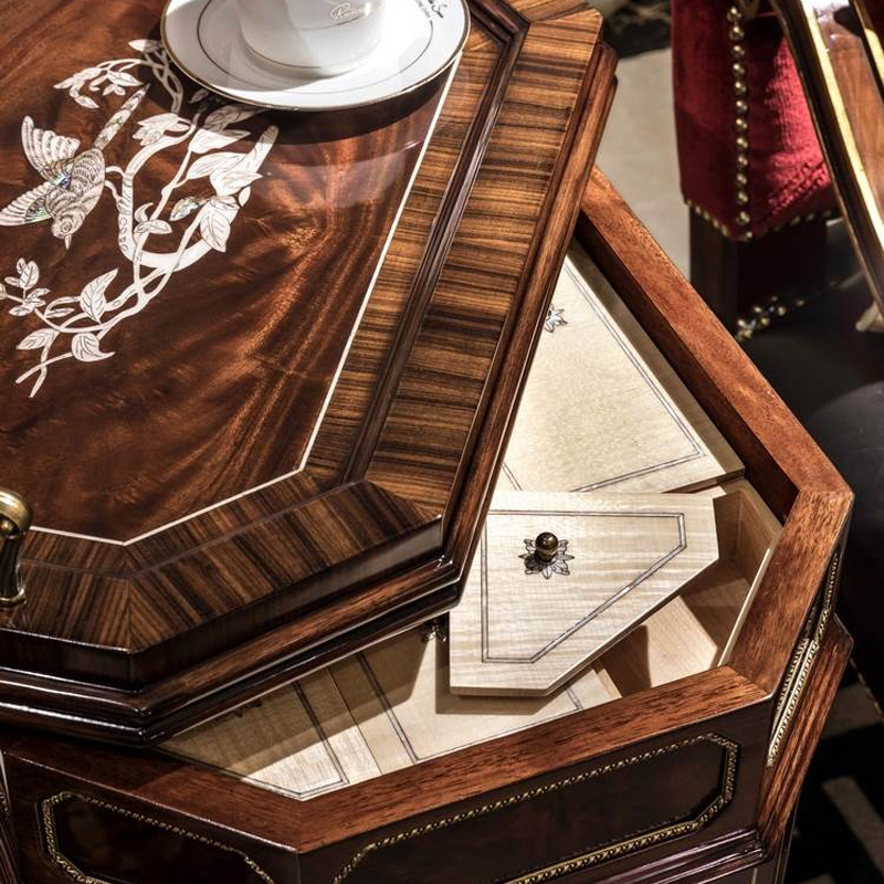 Solid Wood Octagonal End Table – Unique Design for Functional and Stylish Living Room Accent,EKAR FURNITURE CO.,LTD,Solid Wood Octagonal End Table – Unique Design for Functional and Stylish Living Room Accent,foshan furniture factory,custom Furniture factory,china furniture factory