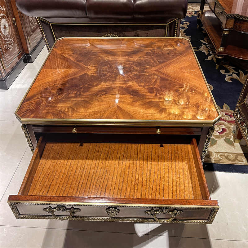 British Classic Solid Wood Square Corner Table – A Practical and Stylish Addition to Living Room Decor,EKAR FURNITURE CO.,LTD,British Classic Solid Wood Square Corner Table – A Practical and Stylish Addition to Living Room Decor,foshan furniture factory,custom Furniture factory,china furniture factory