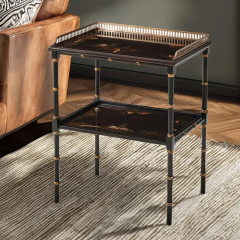 ,MY SHOP,British Classic Solid Wood Corner Table – Timeless Design for Functional and Stylish Living Room Decoration,foshan furniture factory,custom Furniture factory,china furniture factory