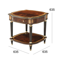 ,MY SHOP,British Solid Wood Corner Table – Timeless Design for Enhancing Living Room Functionality and Aesthetic Appeal,foshan furniture factory,custom Furniture factory,china furniture factory