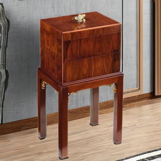 ,MY SHOP,British Classic Solid Wood End Table – Functional and Timeless Design for Your Living Room Decor,foshan furniture factory,custom Furniture factory,china furniture factory