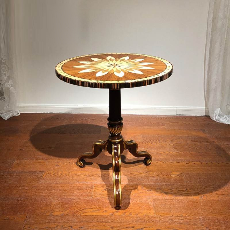 Classic Solid Wood Round Corner Table – Functional Design for Enhancing Living Room Décor and Utility,EKAR FURNITURE CO.,LTD,,foshan furniture factory,custom Furniture factory,china furniture factory